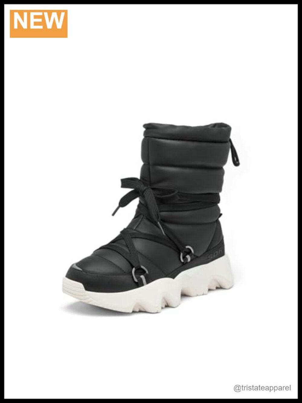 Women's Waterproof Winter Snow Boots Mid Calf Fur Lined Non Slip Outdoor